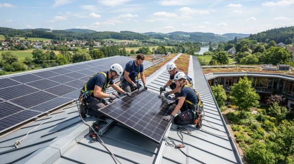 Maîtriser la pose de panneaux solaire avec photo ecologie