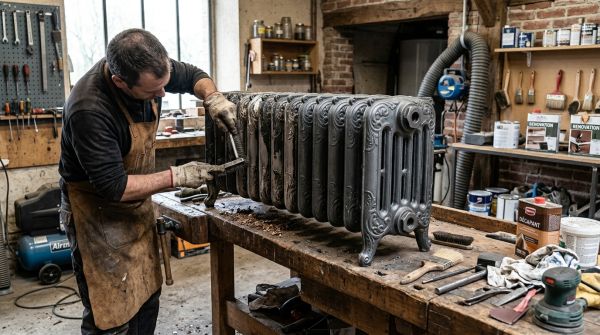 Rénovation radiateur en fonte : redonnez vie à votre chauffage